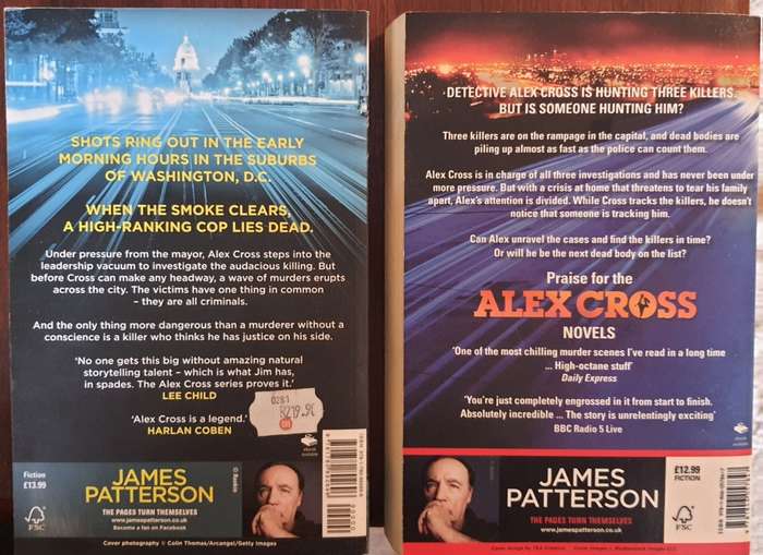 James Patterson: Alex Cross Run, Cross the line